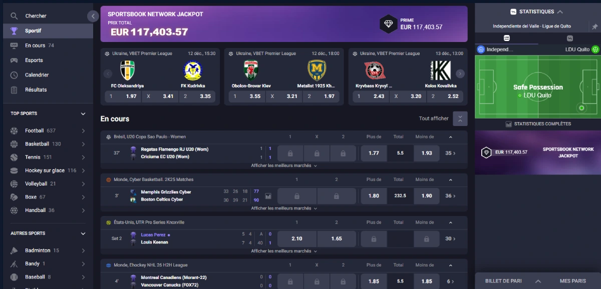 winzter casino sportifs